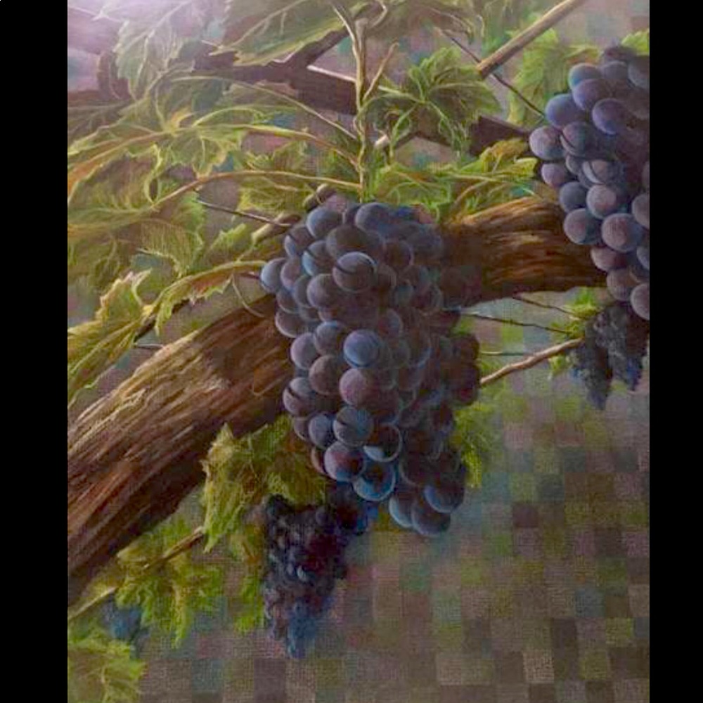 Gail Adams “Grape Light “ Print